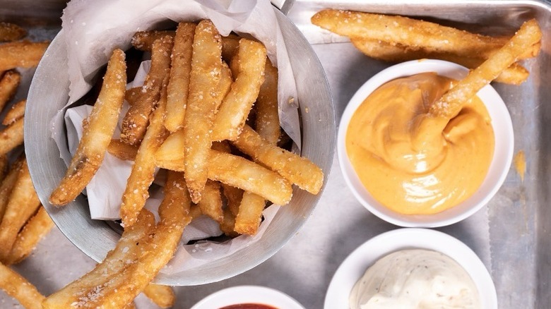 tallow fries at Bolyard's in Maplewood, MO