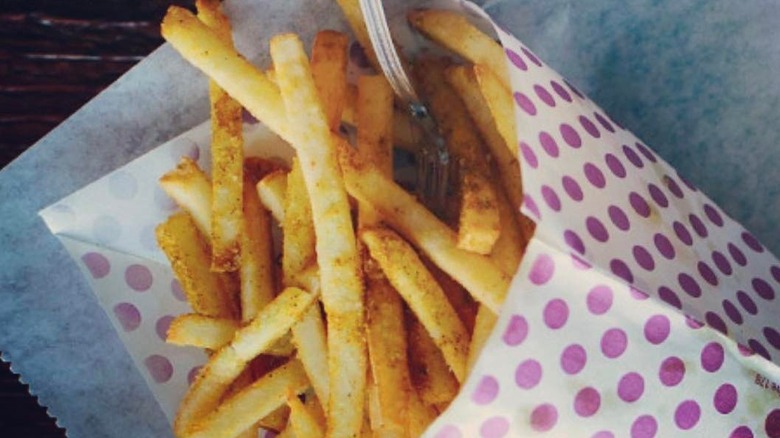 Fries at Amsterdam Falafel Kabob in Nebraska