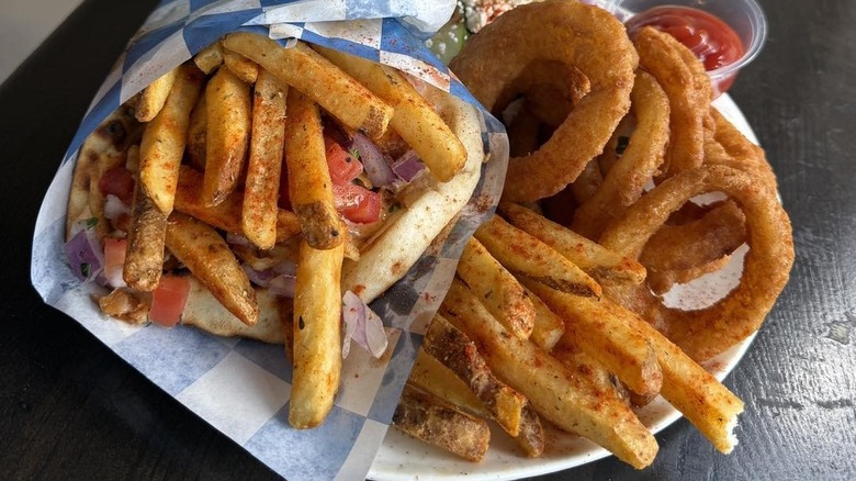 fries at Gyro Spot in Manchester, NH