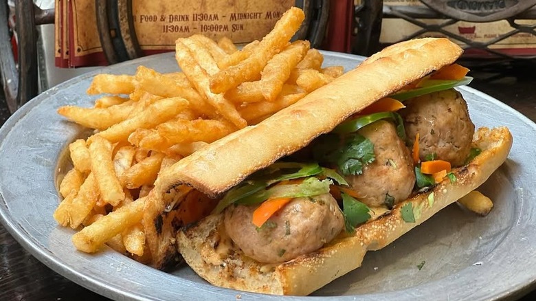 French fries at Del Charro in Santa Fe, NM