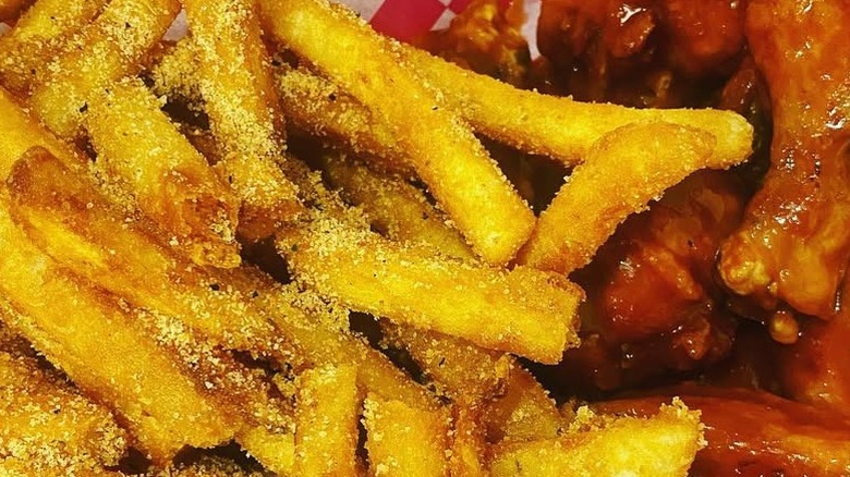 French fries at Mack's Wings in Tulsa/OK