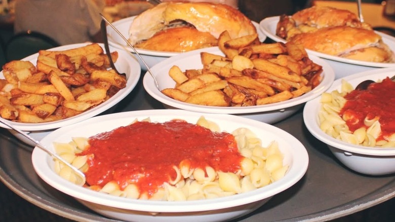 French fries at Wright's Farm Restaurant in Rhode Island