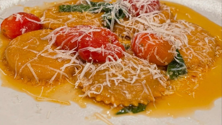 A plate of pasta at Vetri Cucina in Philadelphia