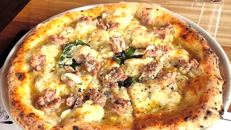 A pizza at Santino's Little Italy in Milwaukee