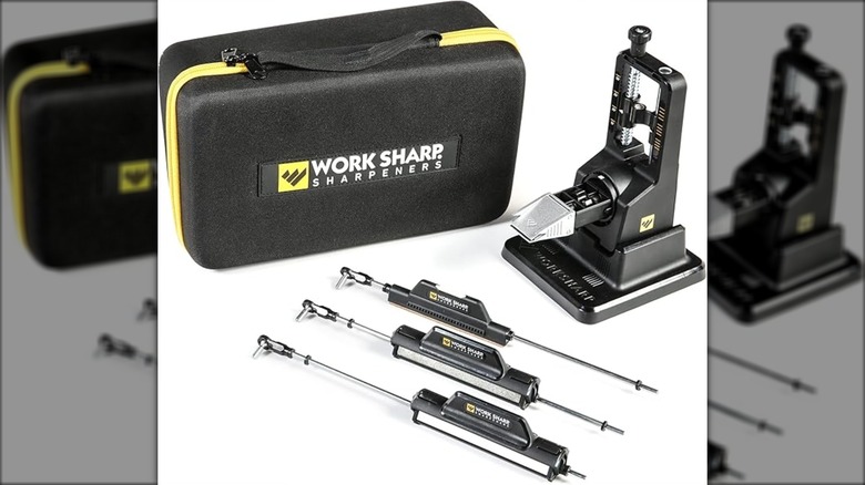 The Work Sharp knife sharpener system