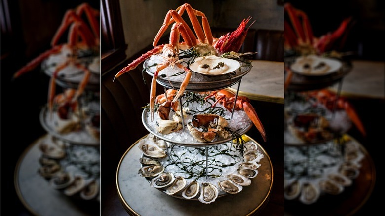 A seafood platter at Maison Premiere
