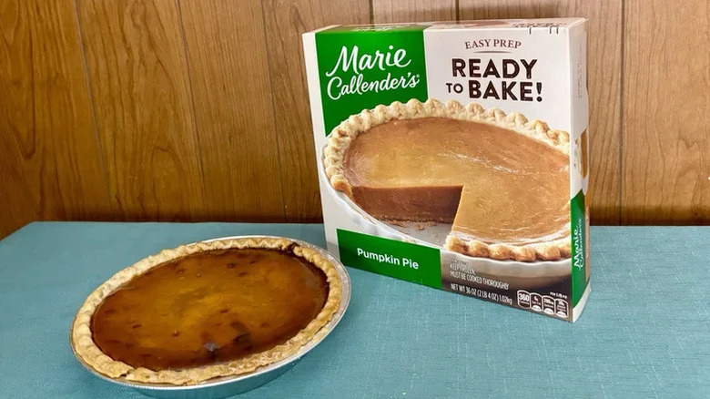 Marie Callender's pumpkin pie