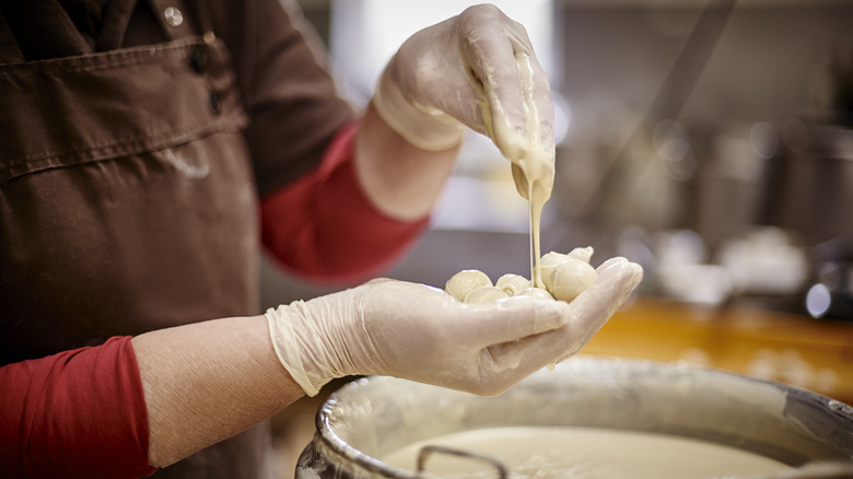 Cooking with white chocolate