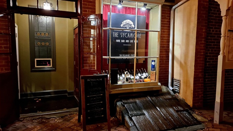 Exterior of The Sycamore Wine Bar