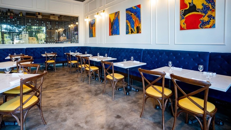 Interior of Vintage '78 Wine Bar