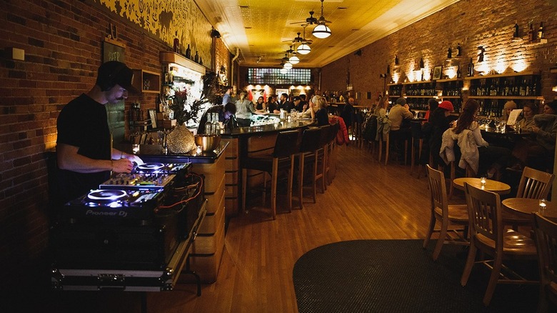 Interior of Plonk Wine in Bozeman