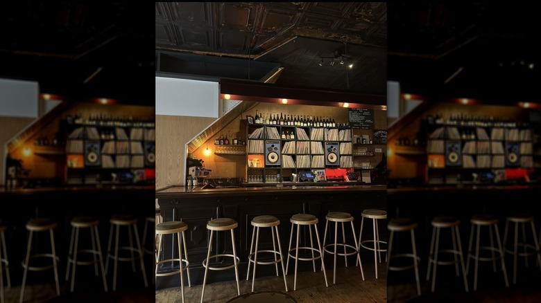 Bar counter inside Solar Myth