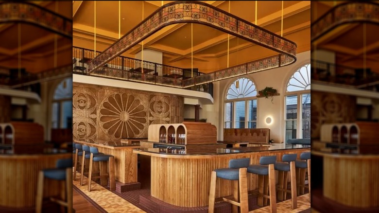 Bar area at Bad Idea