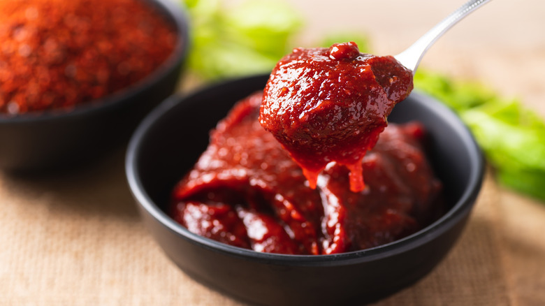bowl of gochujang