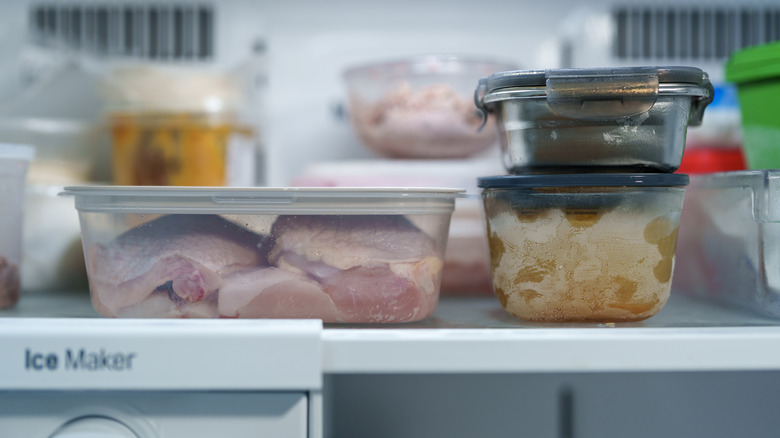 Containers with lids