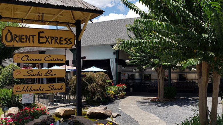 Outside of the Orient Express in Atlanta