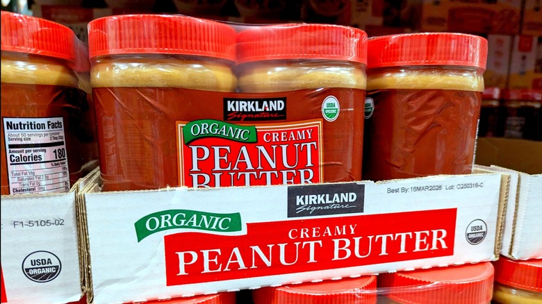 Organic Peanut Butter Kirkland Signature in Costco