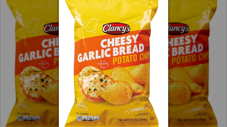 Clancy's Cheesy Garlic Bread Potato Chips
