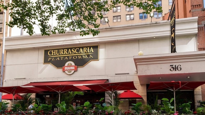 Outside of Churrascaria Plataforma