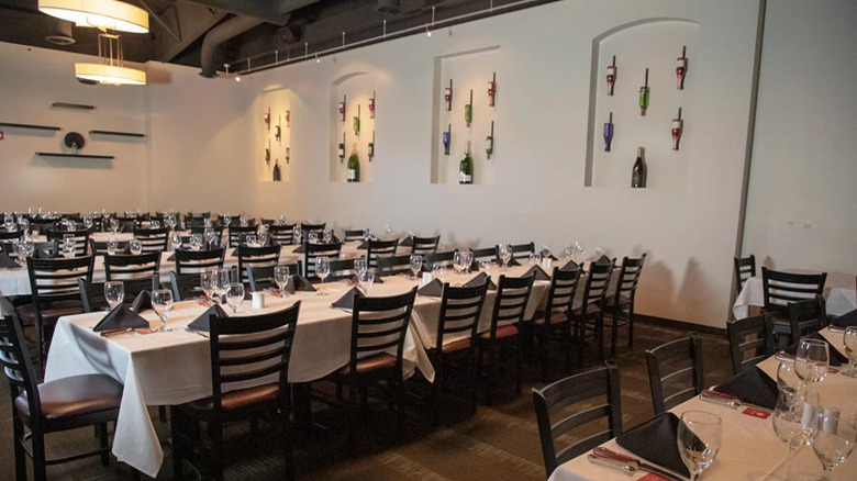 Inside of SP Brazilian Steakhouse