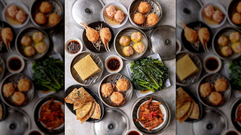 Dim sum spread from New Fortune 2