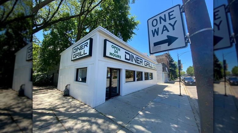 Exterior of Diner Grill