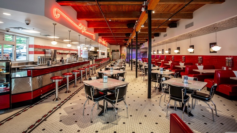 Interior of Elliston Place Soda Shop