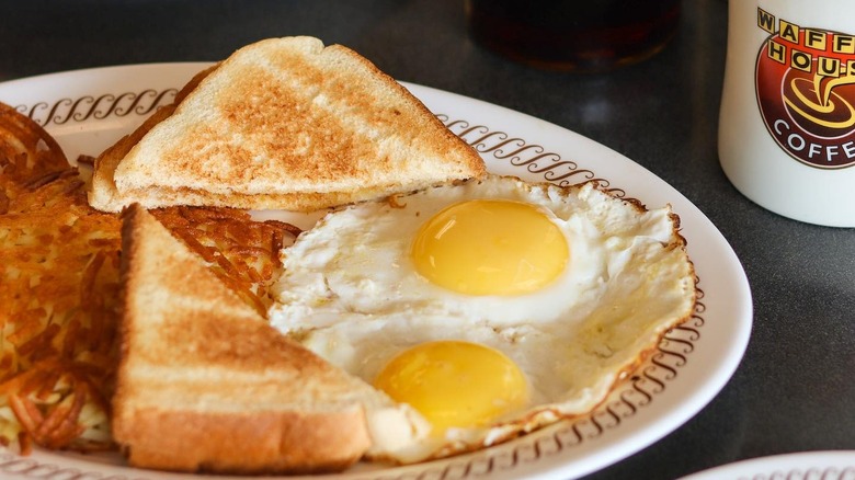 The All Star Breakfast at Waffle House