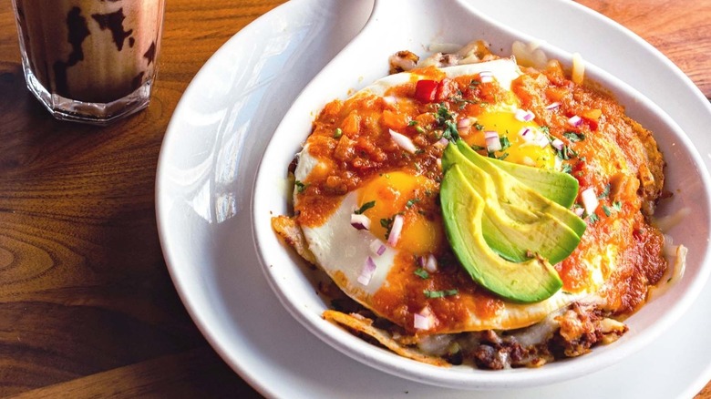 The Ranchero Skillet at Broken Yolk Cafe