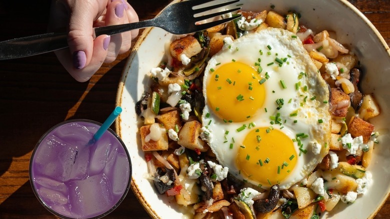 A seasonal hash at First Watch