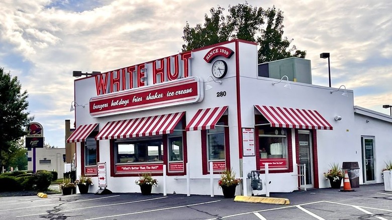 The White Hut storefront