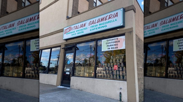 Exterior of Cosmo's Italian Salumeria
