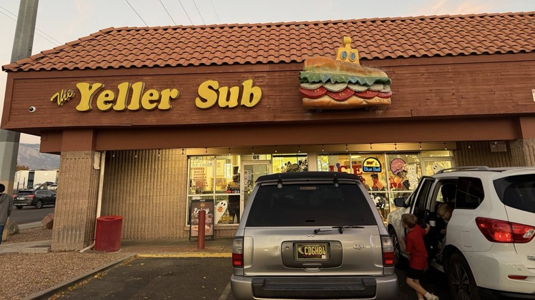 Exterior of The Yeller Sub