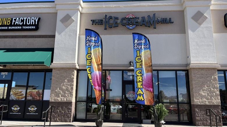 Exterior of The Ice Cream Mill