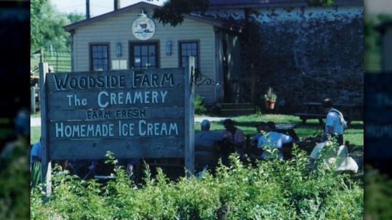 Exterior of Woodside Farm Creamery