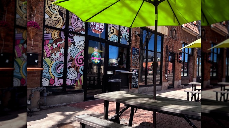 Exterior of High Hopes Ice Cream