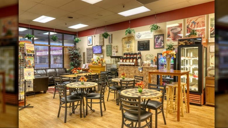 Cafe inside Sweet Dreams Confections