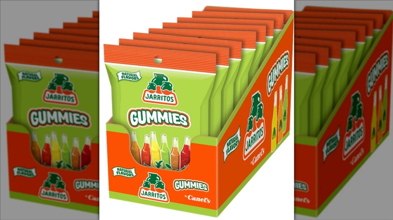 Box containing individually wrapped Jarritos gummies.