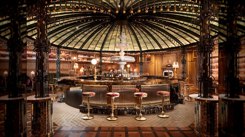 Circular bar inside Raised by Wolves