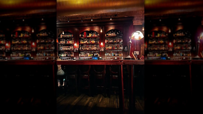 Bar inside Williams & Graham