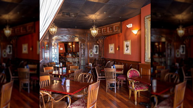 Seating area inside Hummingbird to Mars