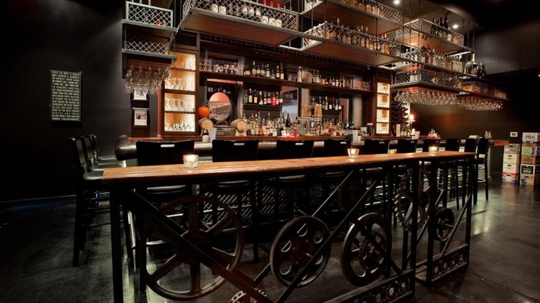 Bar area inside Eleanor's