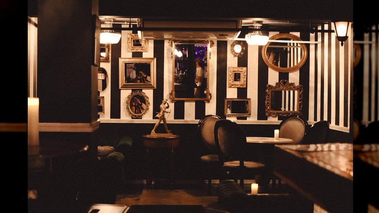 Interior of Founders Speakeasy