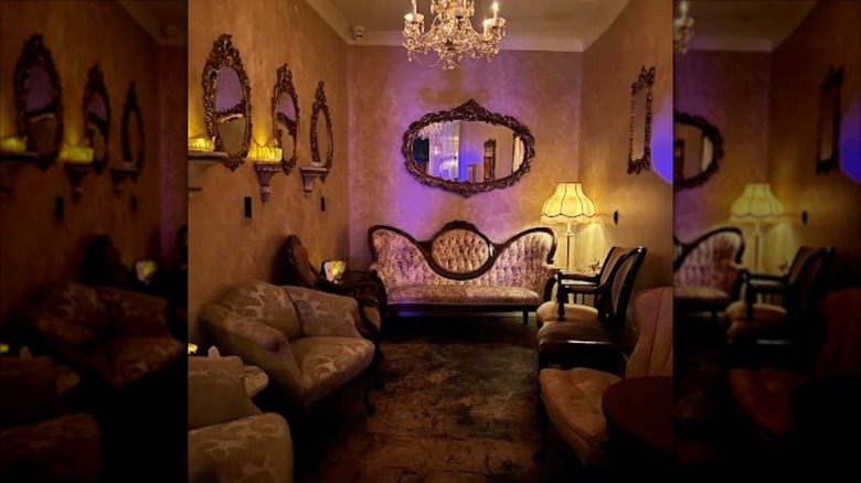 Seating area inside Scotty Doesn't Know