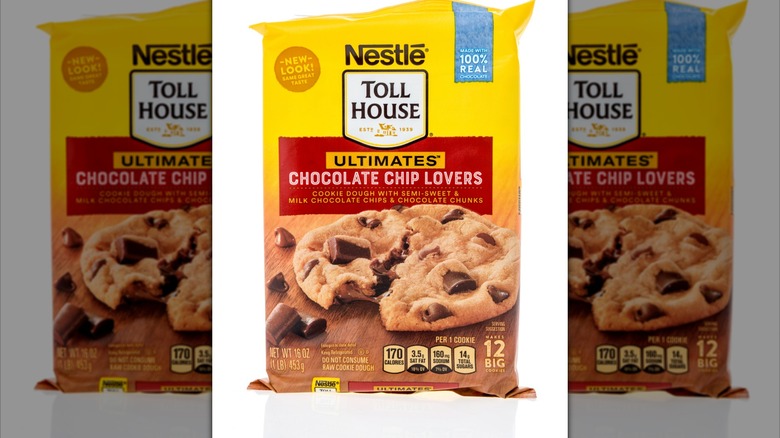 Package of Nestle cookie dough