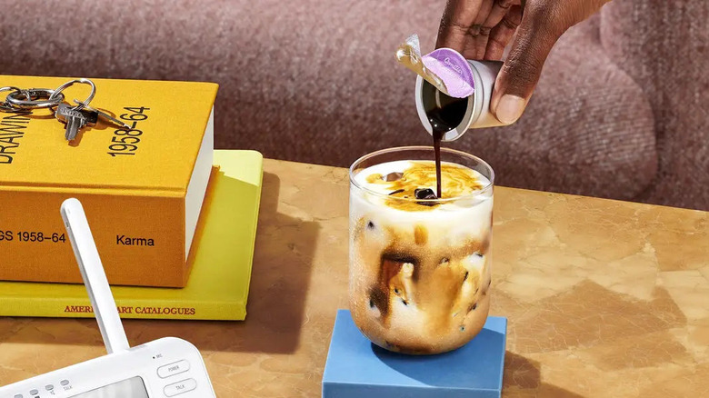 Cometeer frozen coffee product