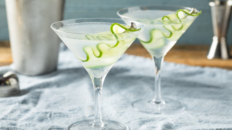 Sake Martini Cocktails
