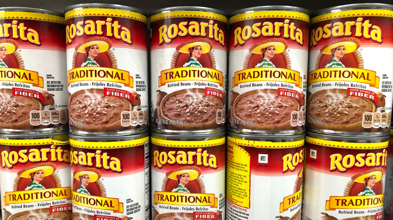 grocery store refried beans