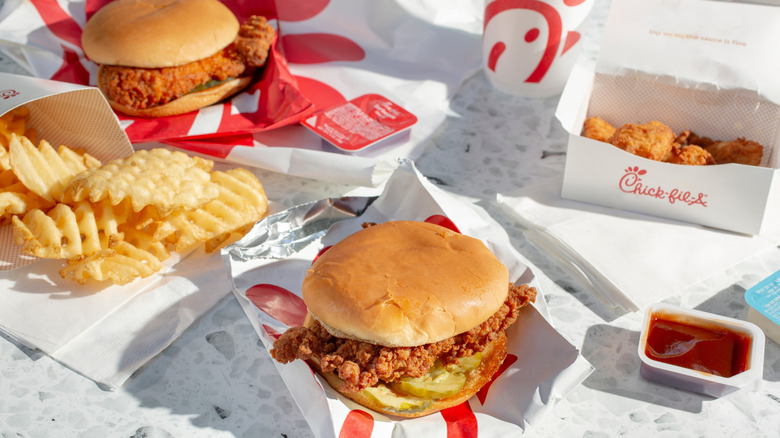 Chick-fil-A chicken sandwiches