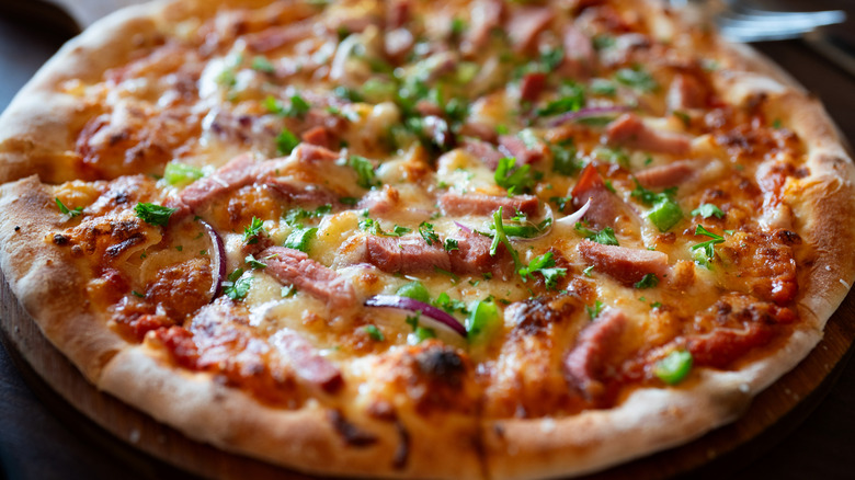 bbq chicken pizza